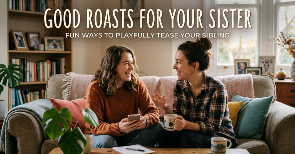 Good Roasts for Your Sister