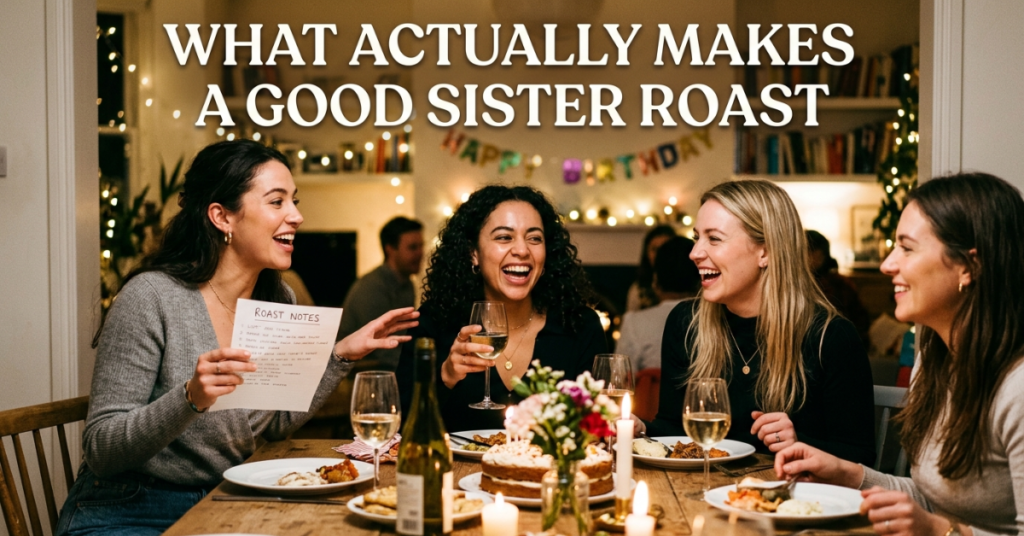 What Actually Makes a Good Sister Roast