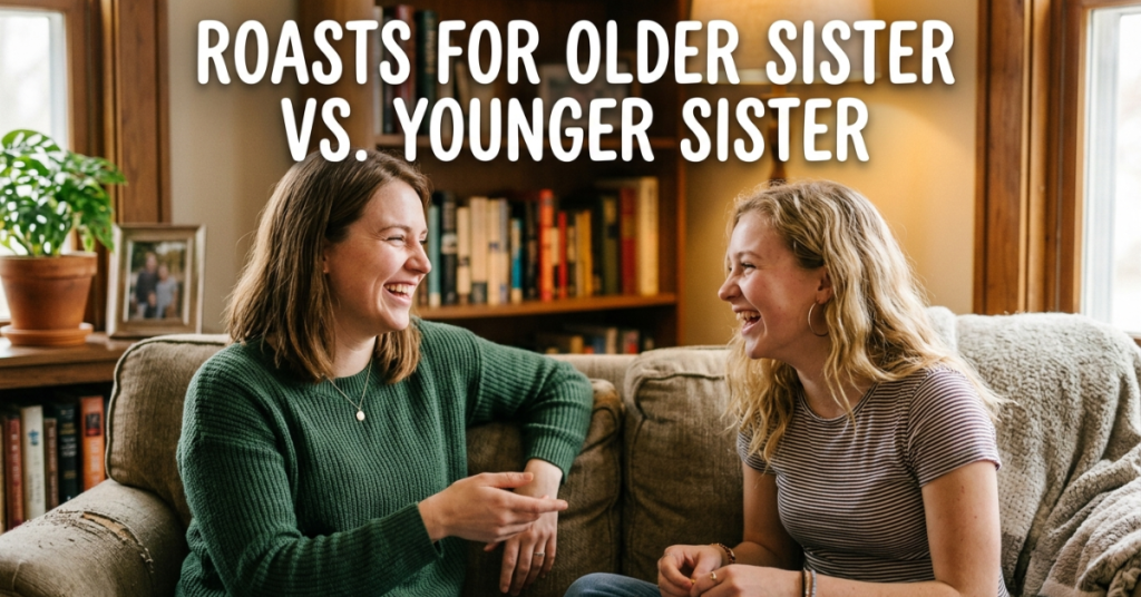 Roasts for Older Sister vs. Younger Sister