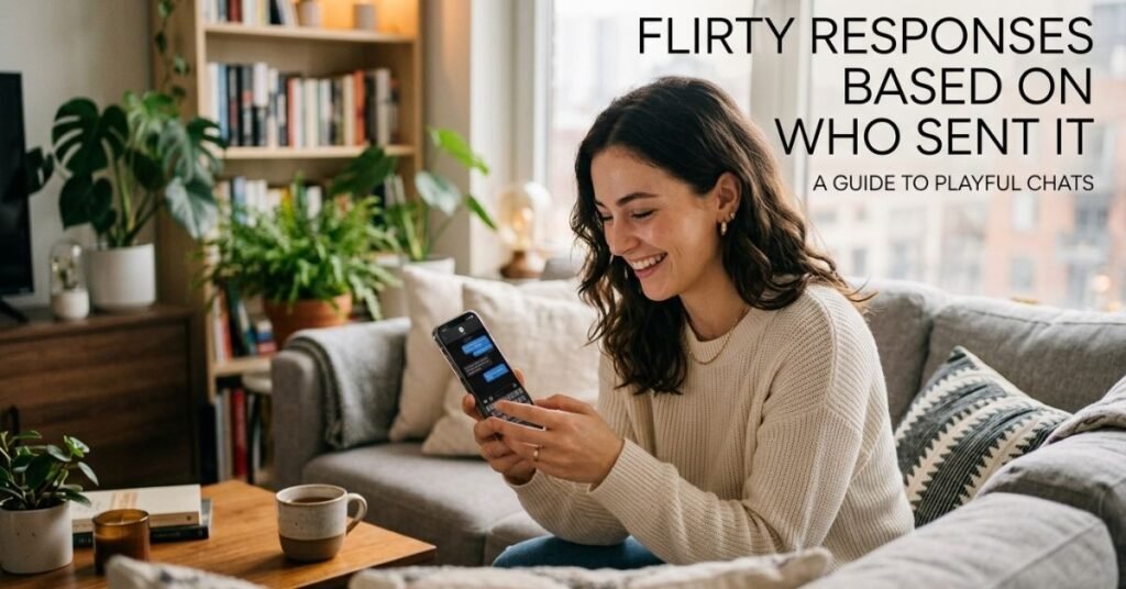 Flirty Responses Based on Who Sent It