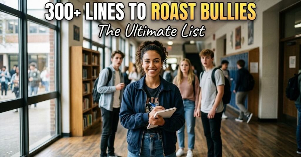 300+ Lines to Roast Bullies — The Ultimate List