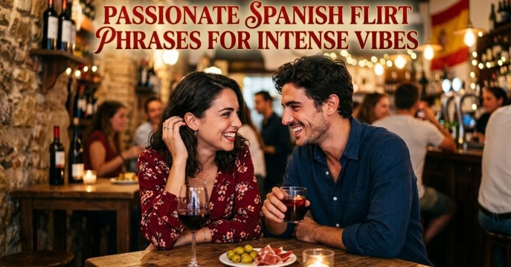 Passionate Spanish Flirt Phrases For Intense Vibes
