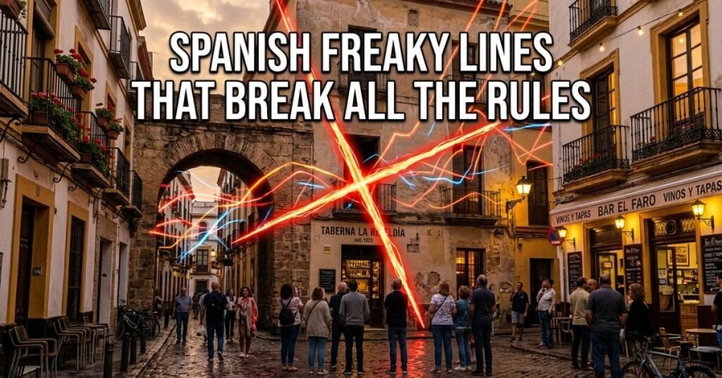 Spanish Freaky Lines That Break All The Rules