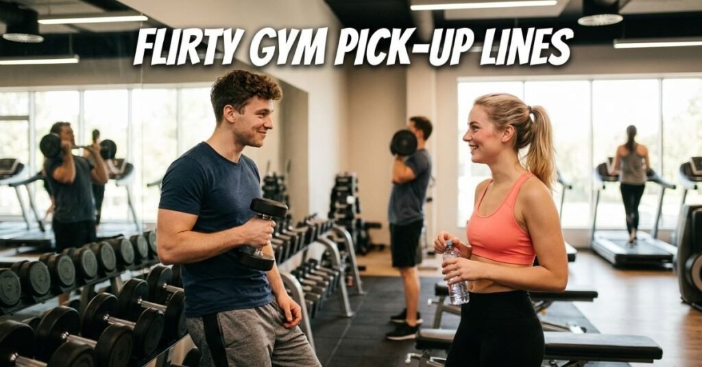 Flirty Gym Pick-Up Lines