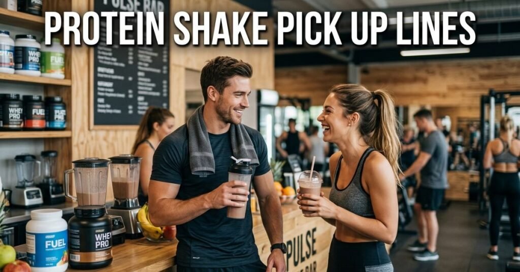 Protein Shake Pick Up Lines