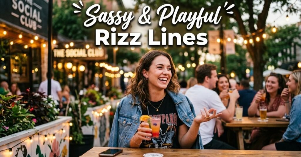 Sassy & Playful Rizz Lines