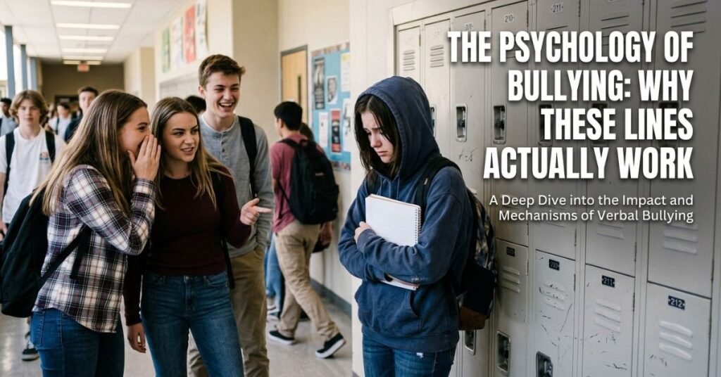 The Psychology of Bullying: Why These Lines Actually Work