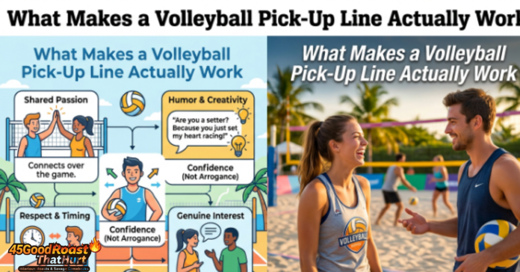 What Makes a Volleyball Pick-Up Line Actually Work