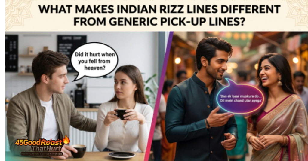What Makes Indian Rizz Lines Different From Generic Pick-Up Lines?