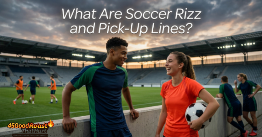 What Are Soccer Rizz and Pick-Up Lines?