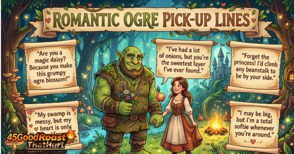 Romantic Ogre Pick-Up Lines