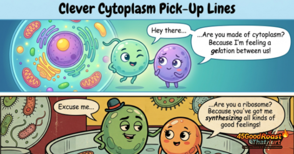 Clever Cytoplasm Pick-Up Lines