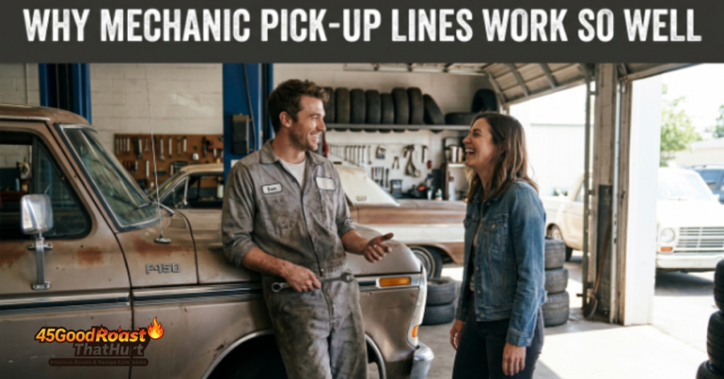 Why Mechanic Pick-Up Lines Work So Well