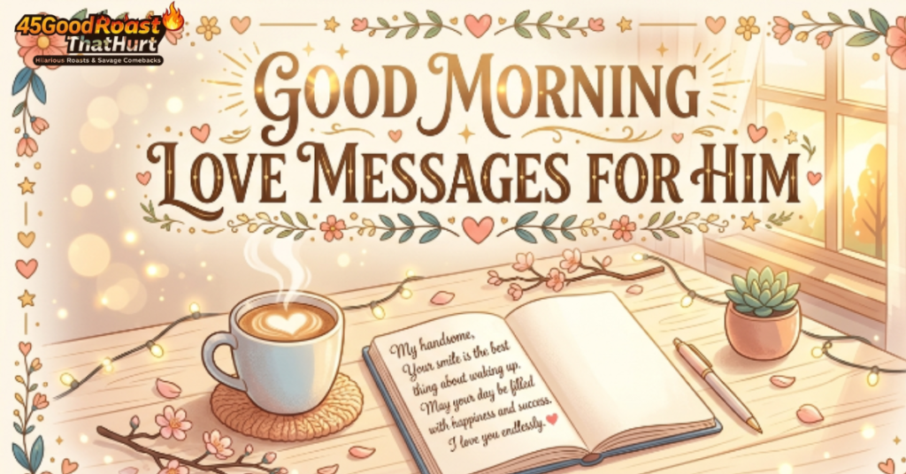 Good Morning Love Messages For Him