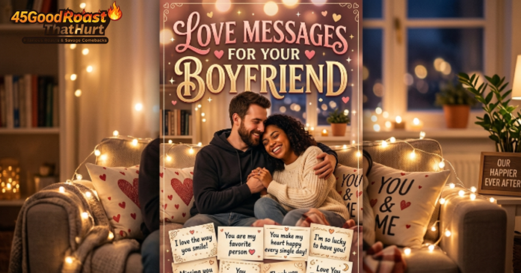 Love Messages For Your Boyfriend