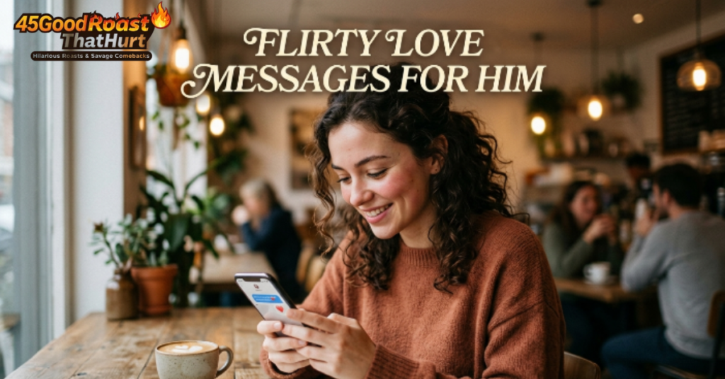 Flirty Love Messages For Him