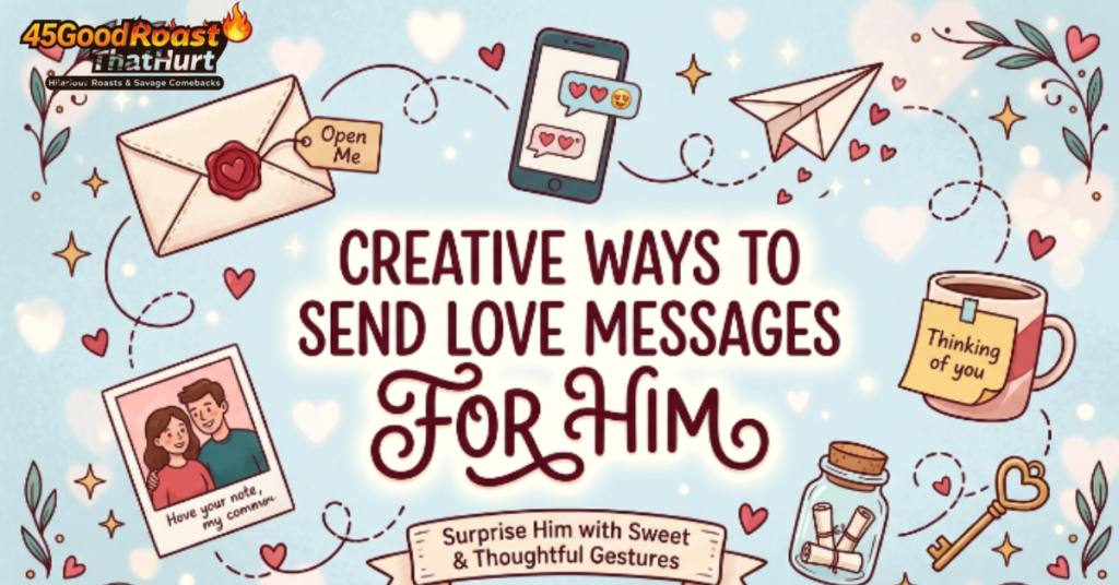 Creative Ways To Send Love Messages For Him