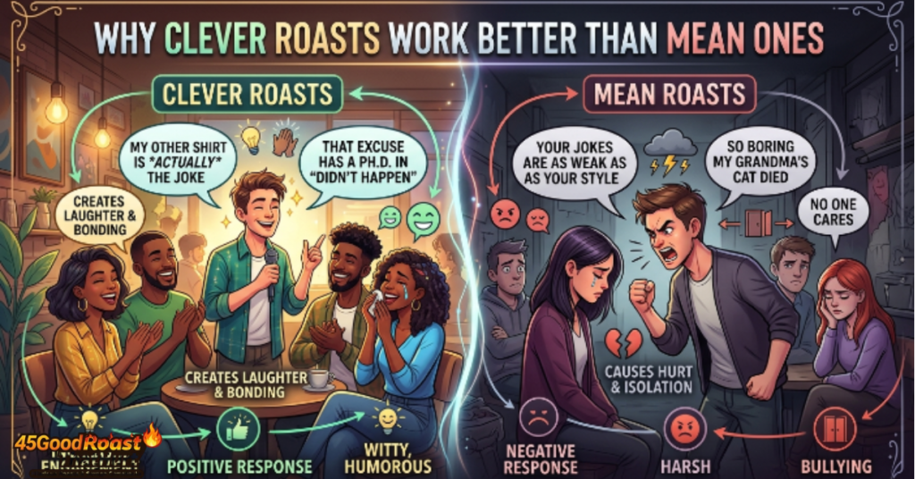 Why Clever Roasts Work Better Than Mean Ones