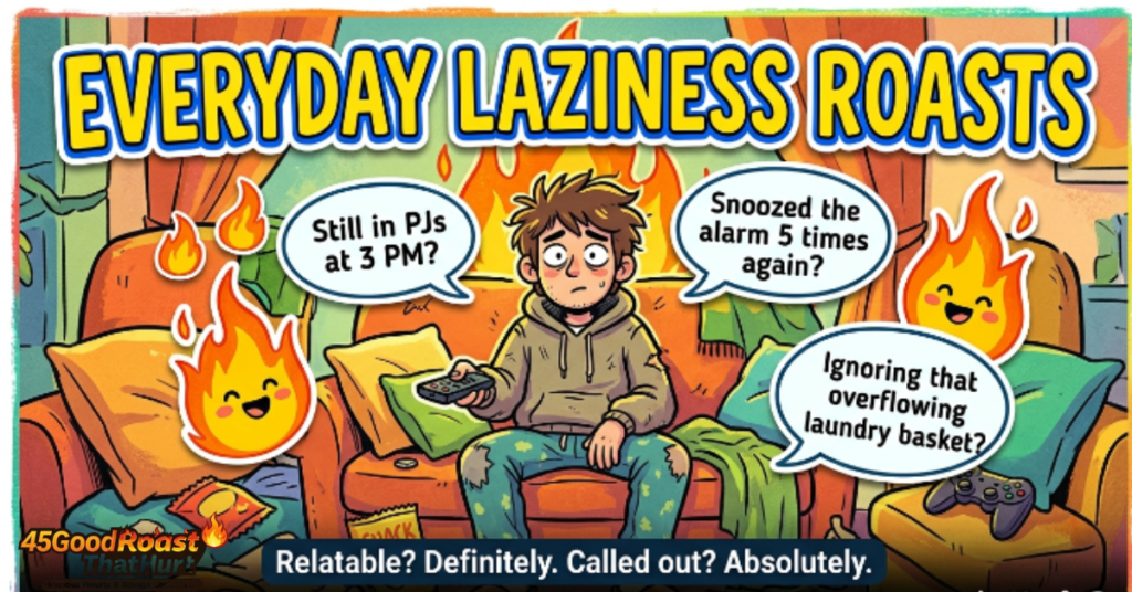 Everyday Laziness Roasts