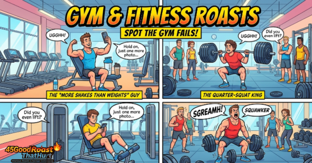 Gym and Fitness Roasts