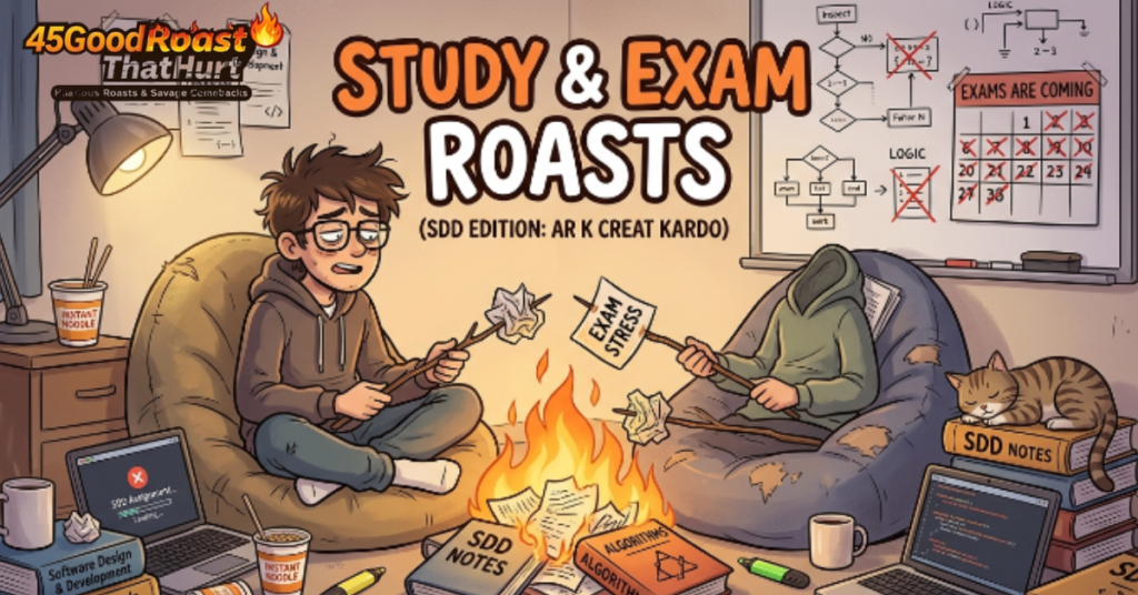 Study and Exam Roasts
