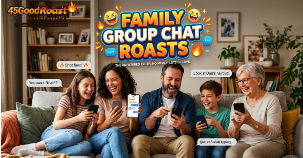Family Group Chat Roasts