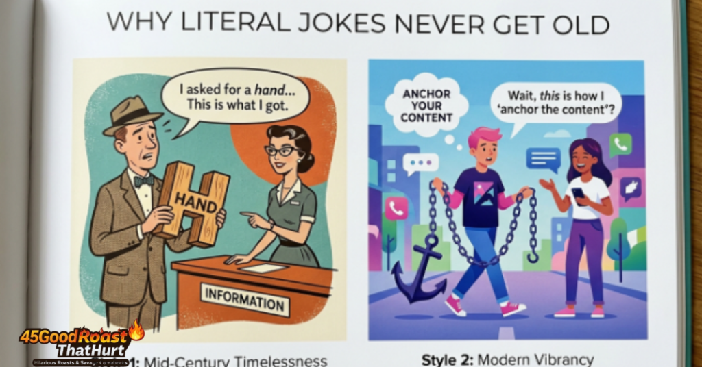 Why Literal Jokes Never Get Old