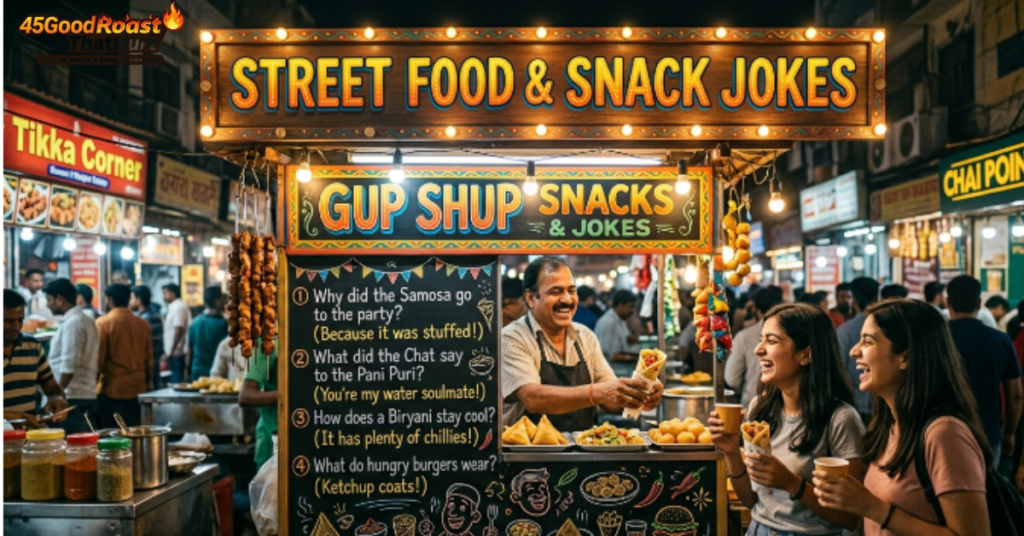 Street Food and Snack Jokes