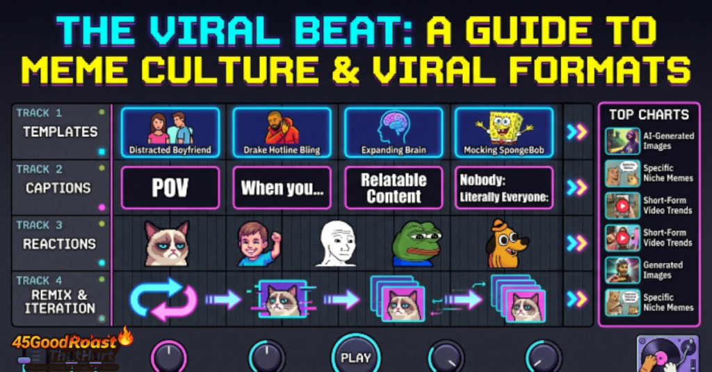 Meme Culture And Viral Format Jokes