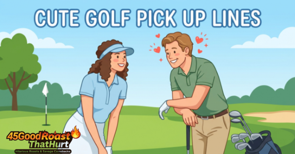 Cute Golf Pick Up Lines