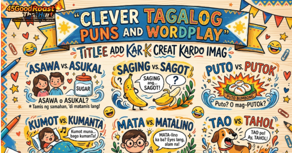 Clever Tagalog Puns and Wordplay