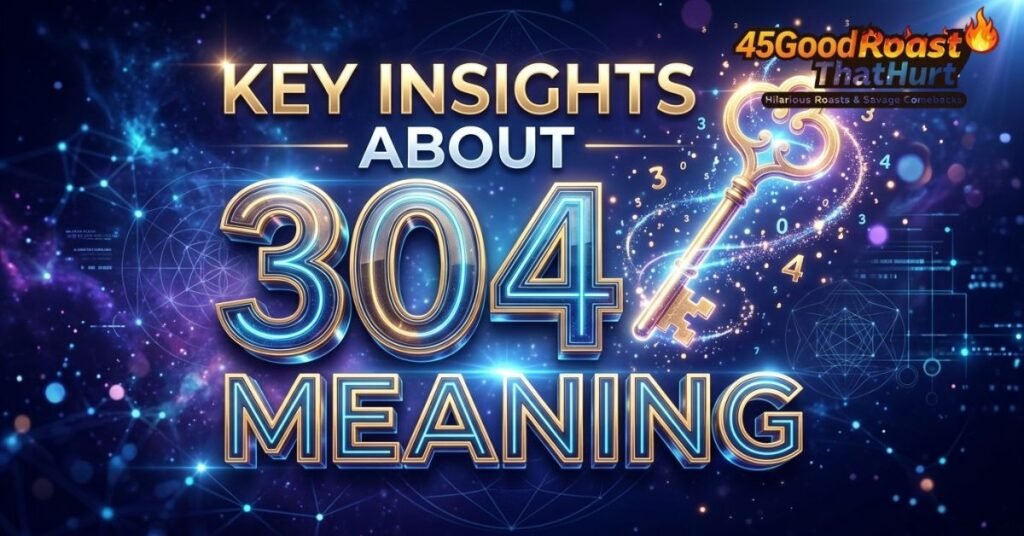 Key Insights About 304 Meaning