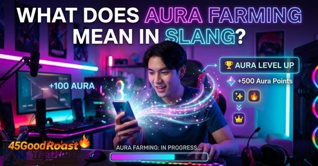 What Does Aura Farming Mean In Slang?