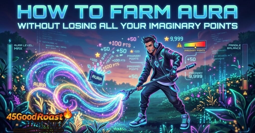 How To Farm Aura Without Losing All Your Imaginary Points