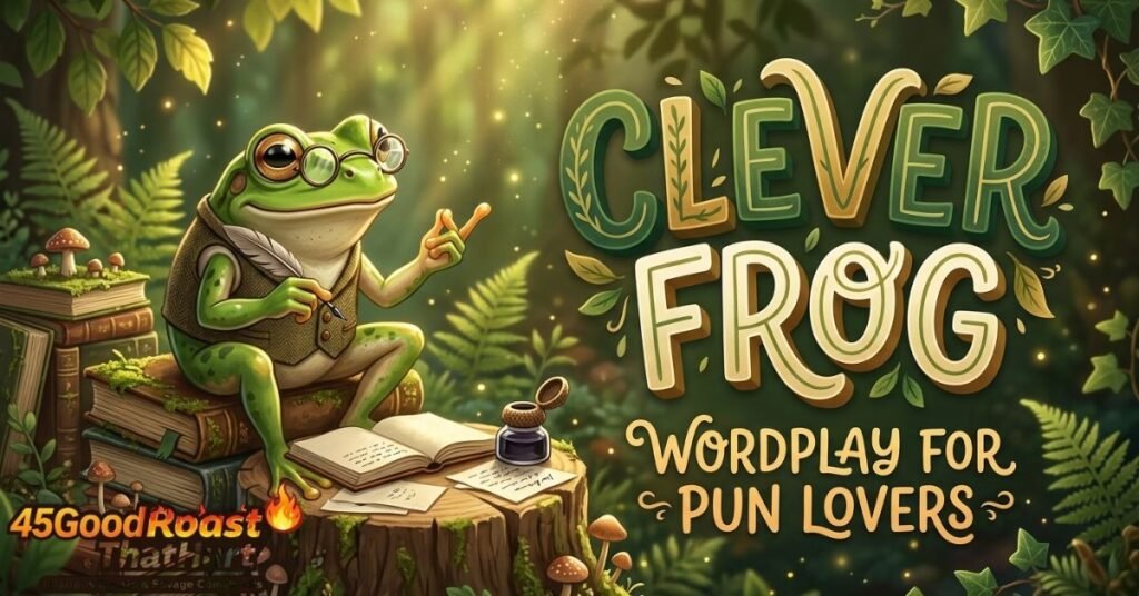 Clever Frog Wordplay for Pun Lovers