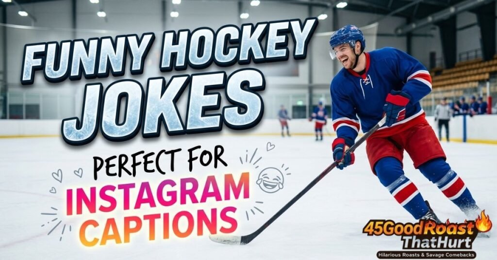 Funny Hockey Jokes Perfect for Instagram Captions