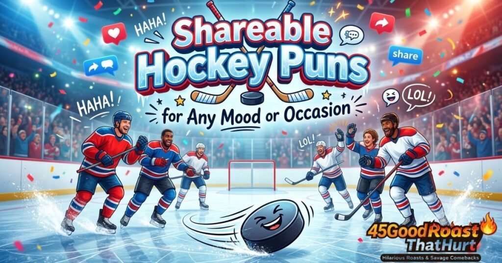 Shareable Hockey Puns for Any Mood or Occasion