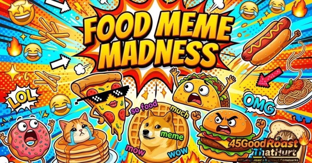 Food Meme Madness 🍔