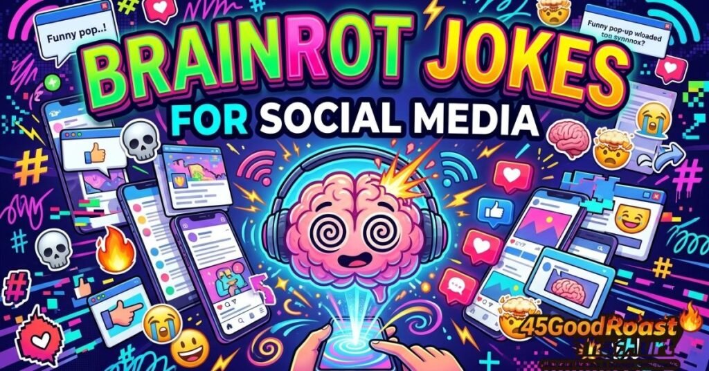 Brainrot Jokes for Social Media 📱