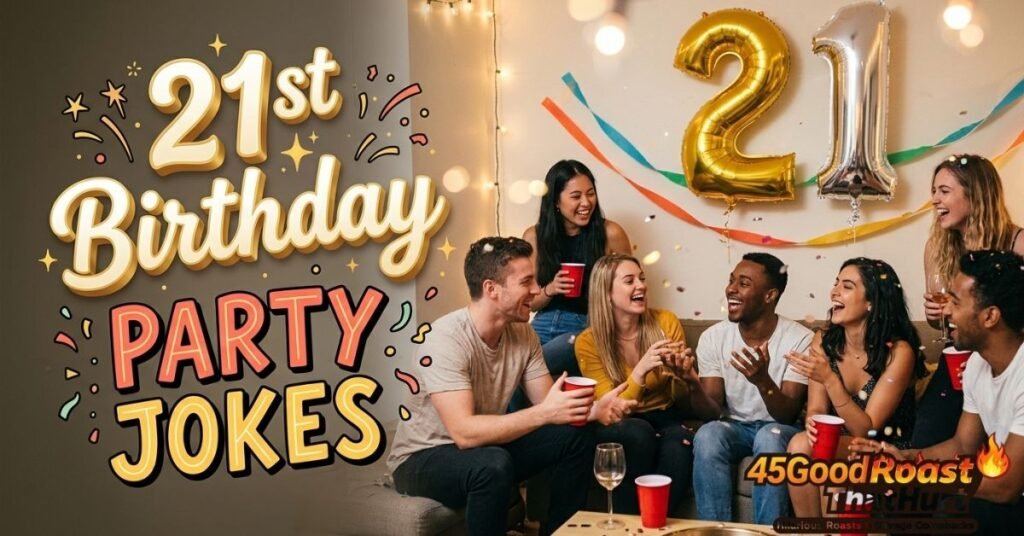 21st Birthday Party Jokes 🎉