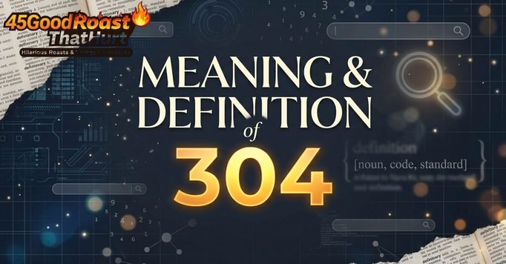 Meaning & Definition of 304
